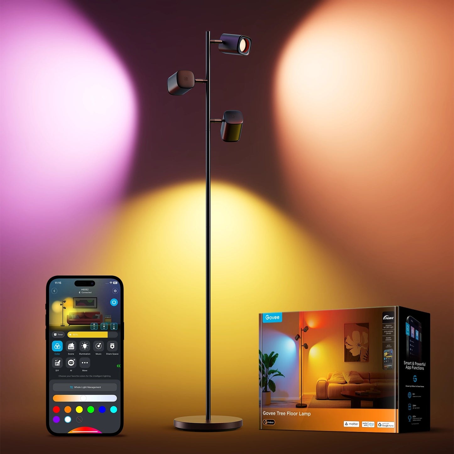 RefurbishedGoveeTreeFloorLamp