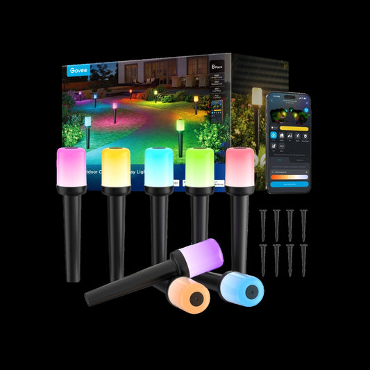 GoveeOutdoorCylinderPathwayLights