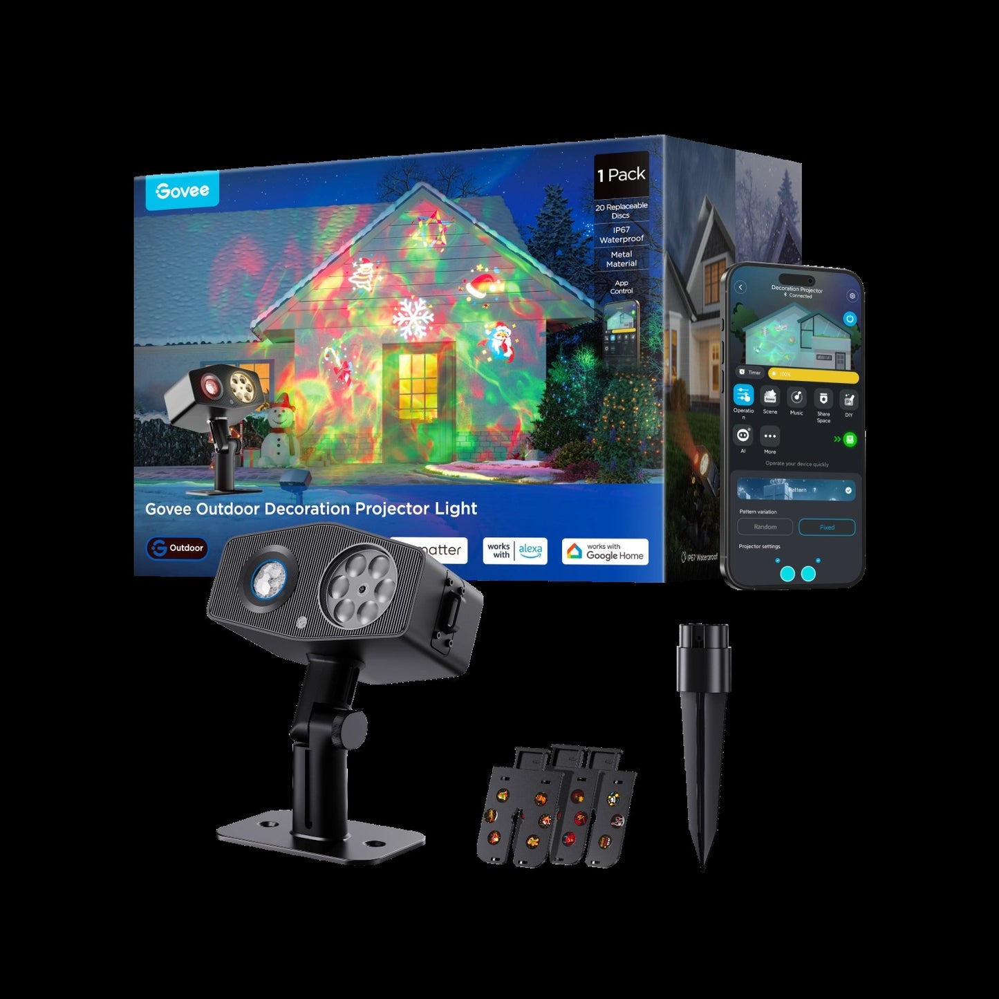 GoveeOutdoorDecorationProjectorLight