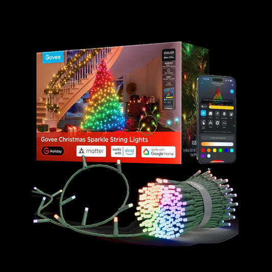 RefurbishedGoveeChristmasSparkleStringLights