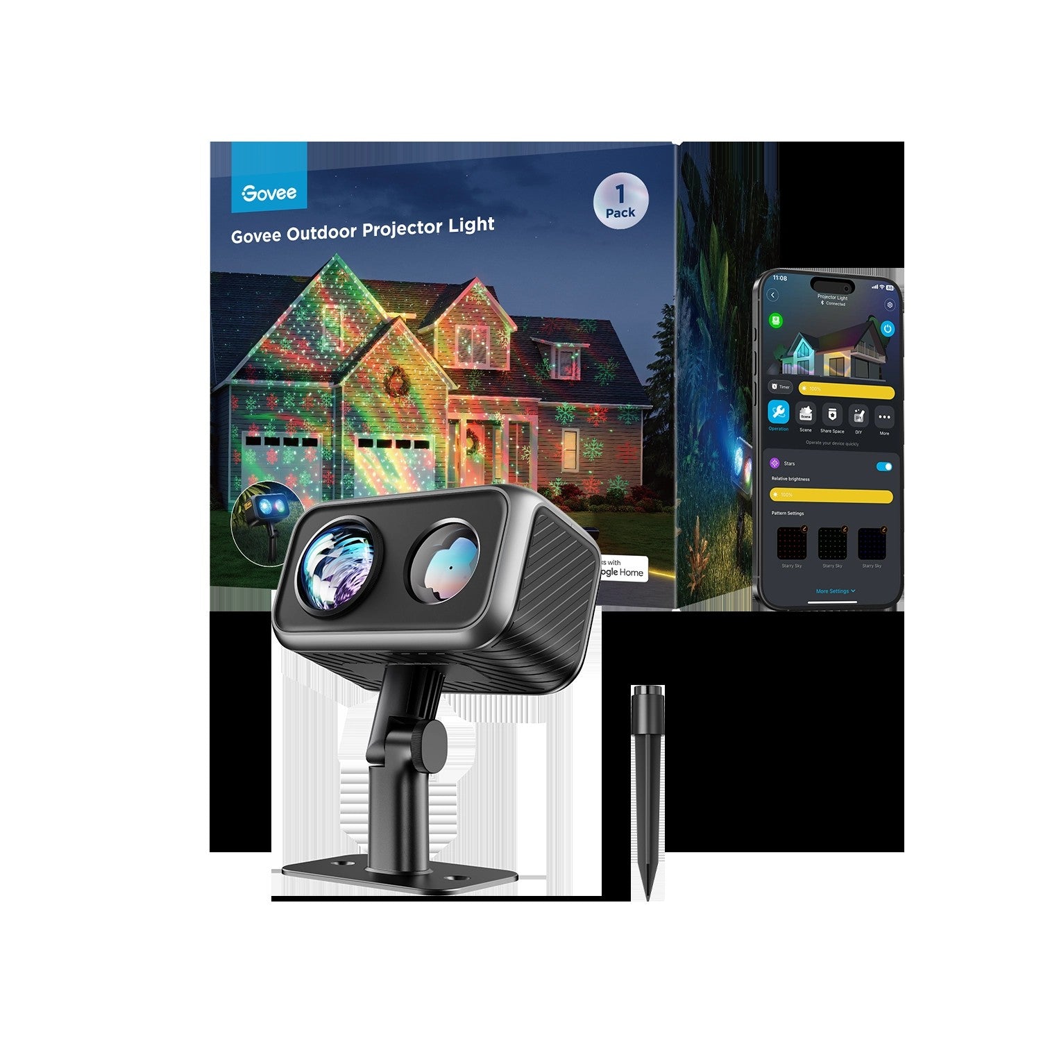 RefurbishedGoveeOutdoorLaserProjectorLights