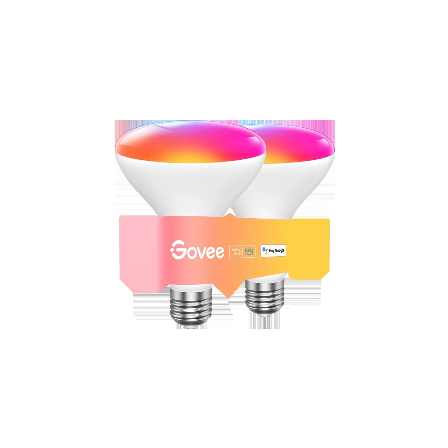 RefurbishedGoveeRGBWWSmartBR30LEDLightBulbs